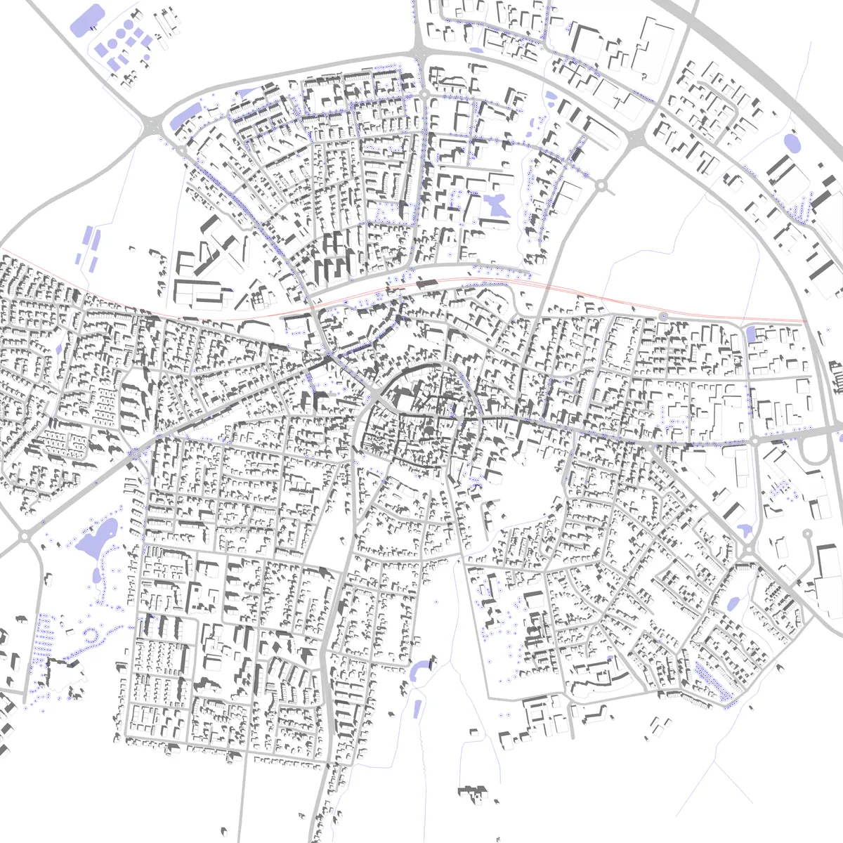 Rheinbach site plan (2.5 km)