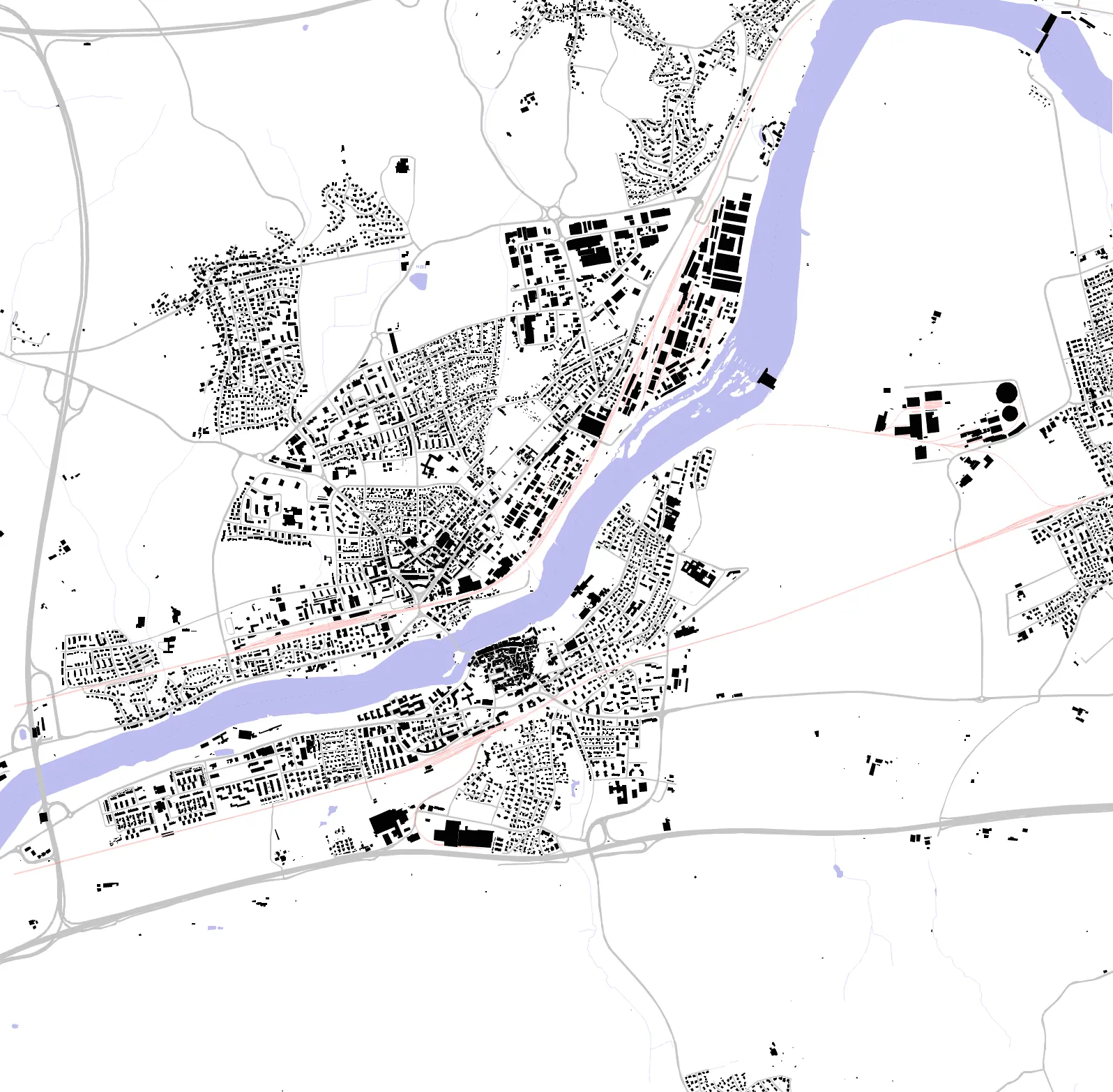 Rheinfelden figure ground plan