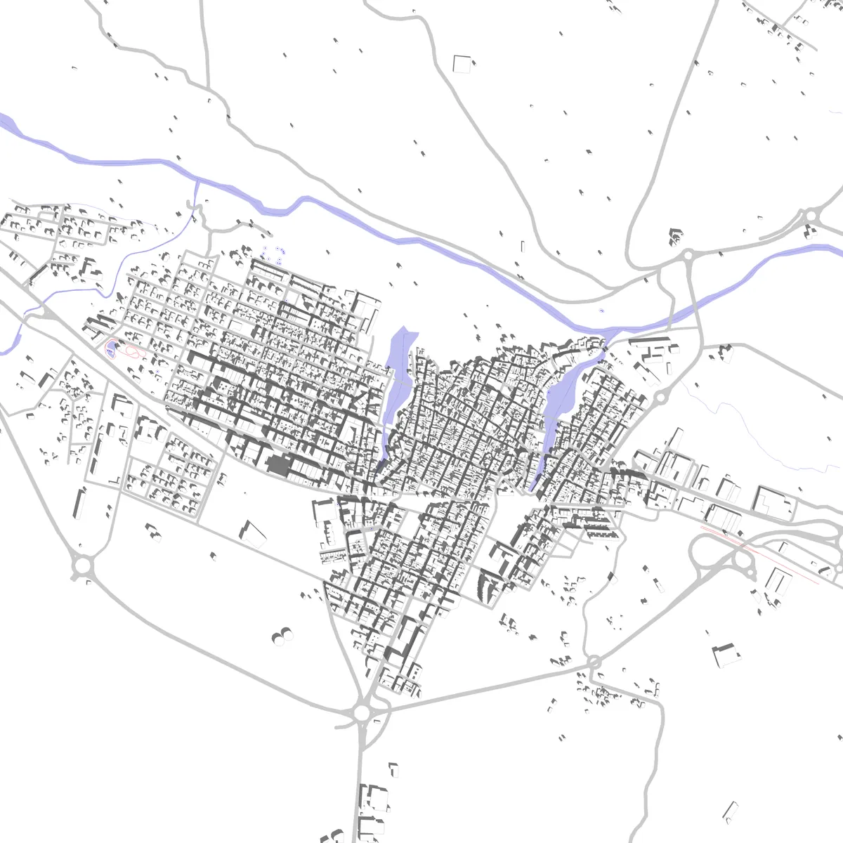 Riba-roja de Túria site plan (2.5 km)