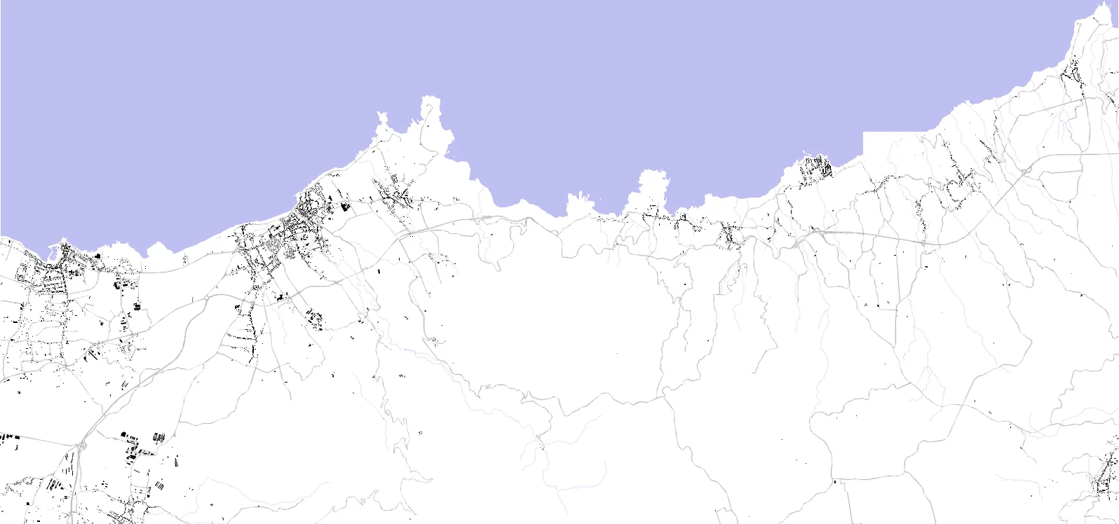 Ribeira Grande figure ground plan