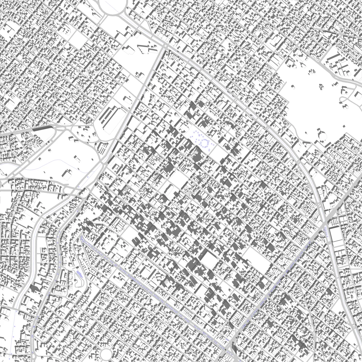 Ribeirão Preto site plan (2.5 km)