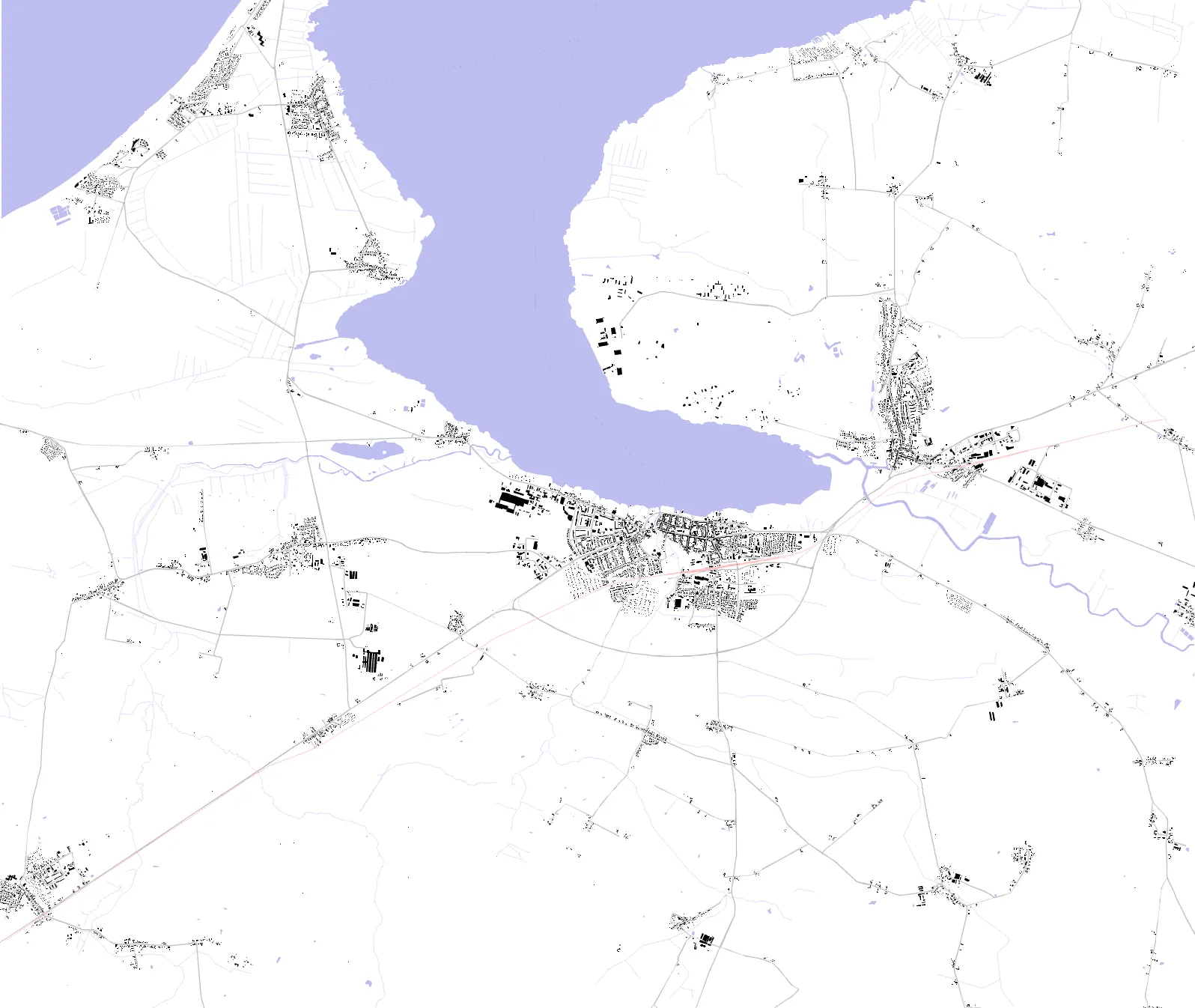Ribnitz-Damgarten figure ground plan