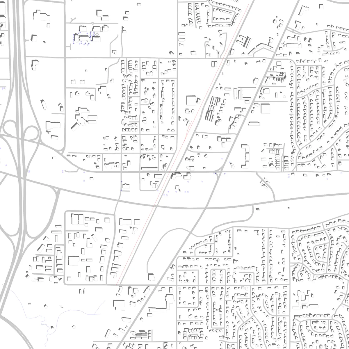 Ridgeland site plan (2.5 km)