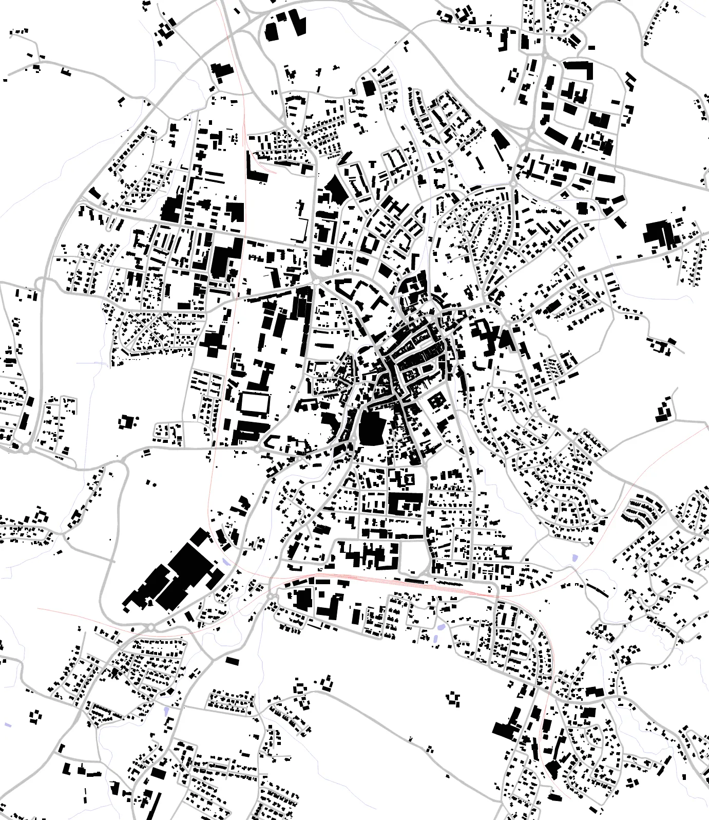 Ried im Innkreis figure ground plan