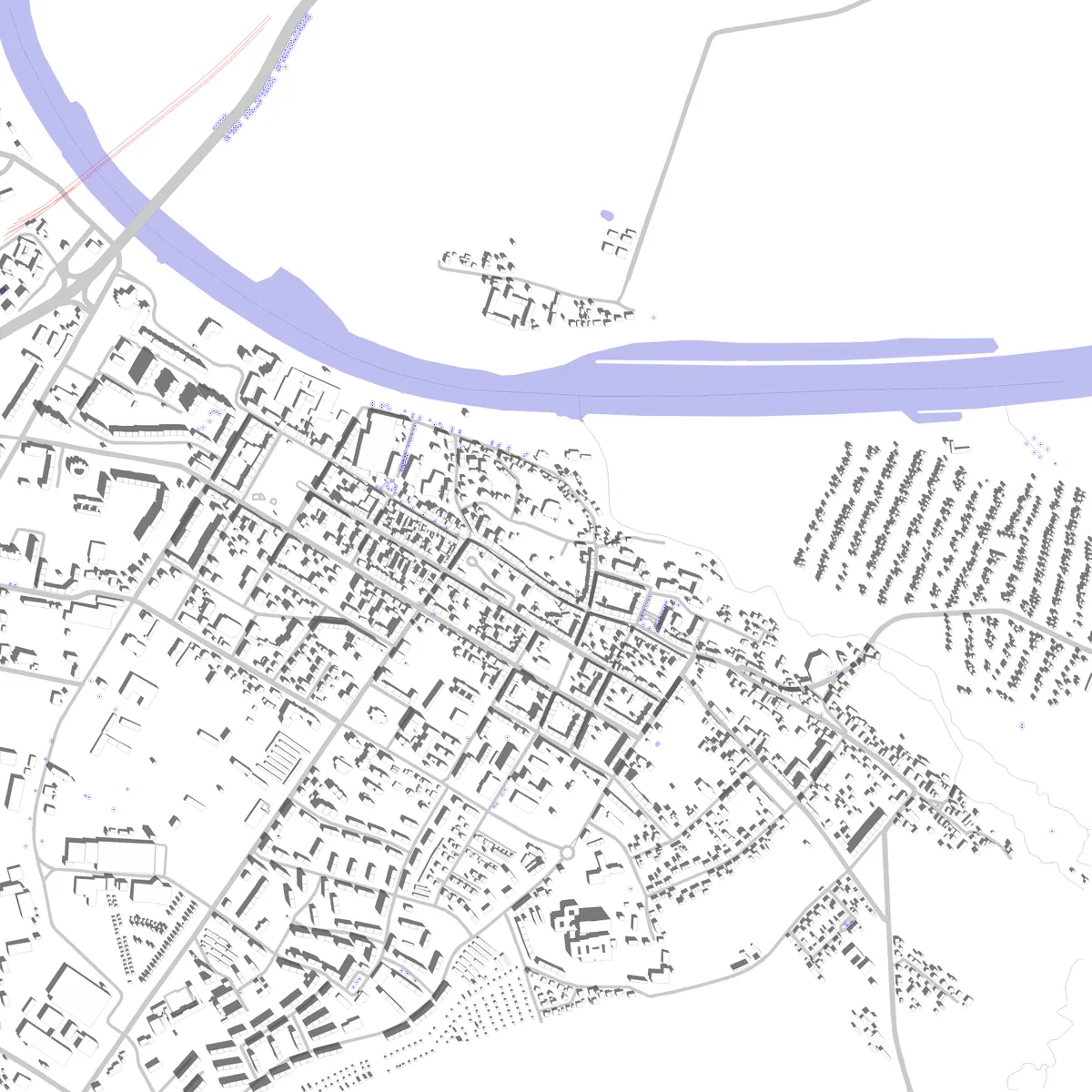 Riesa site plan (2.5 km)