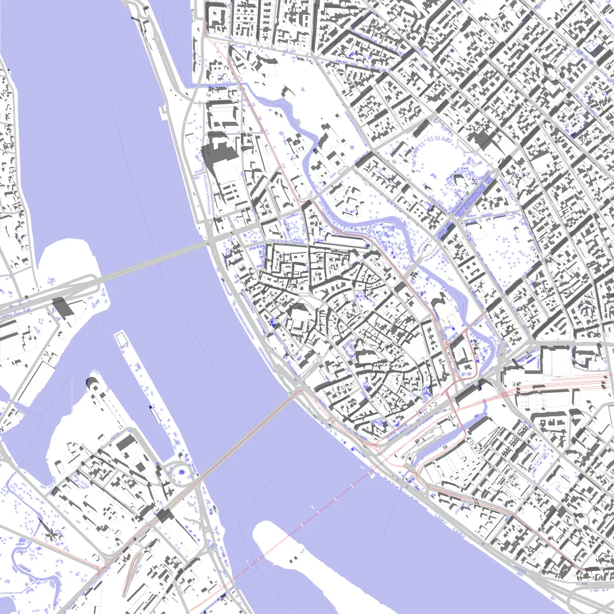 Riga site plan (2.5 km)