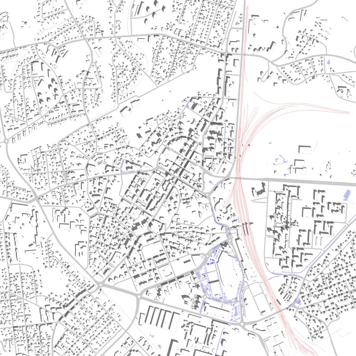 Riihimäki asemapiirros (2,5 km)