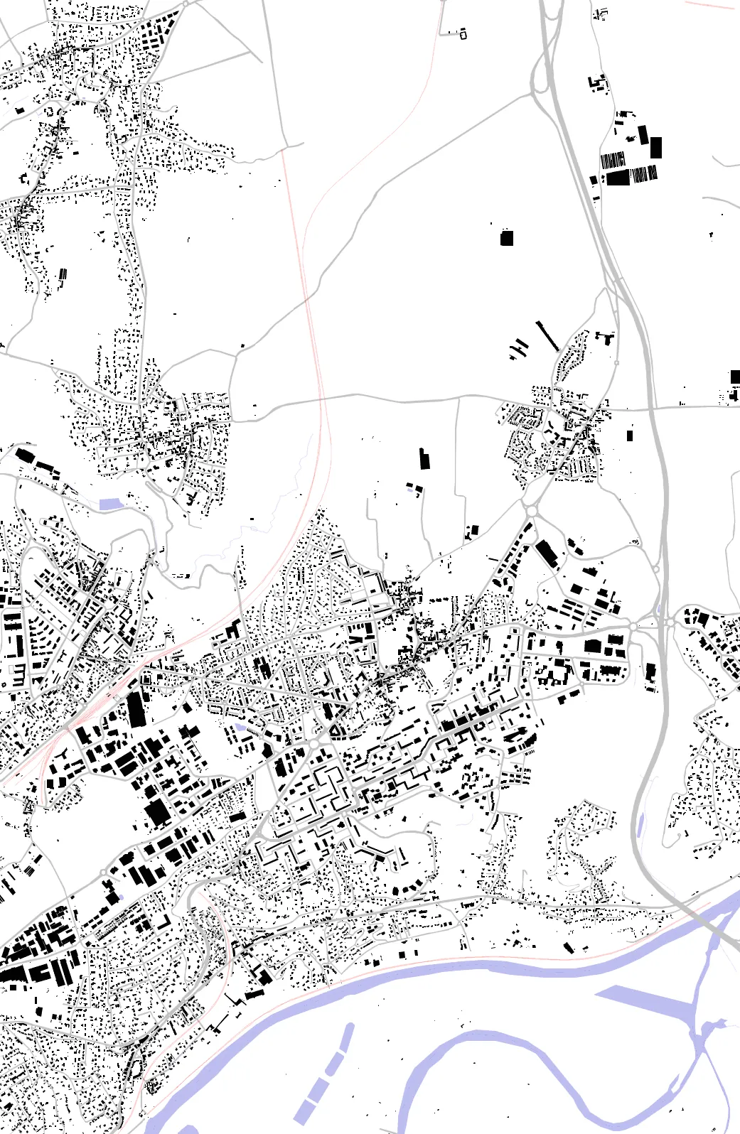 Rillieux-la-Pape plan de masse