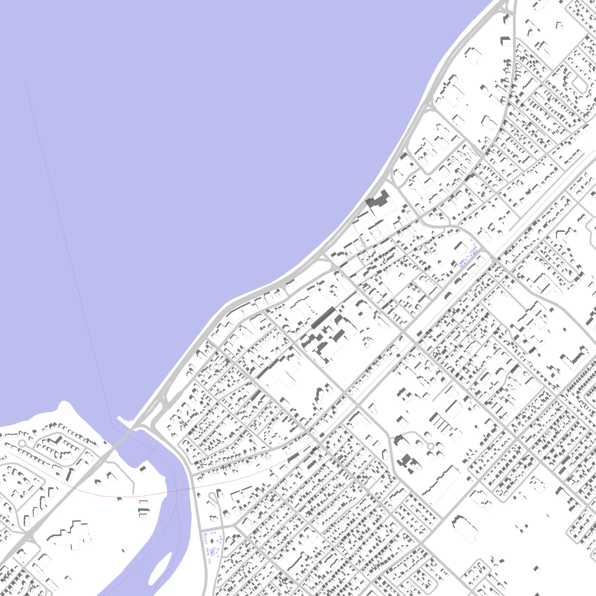 Rimouski site plan (2.5 km)