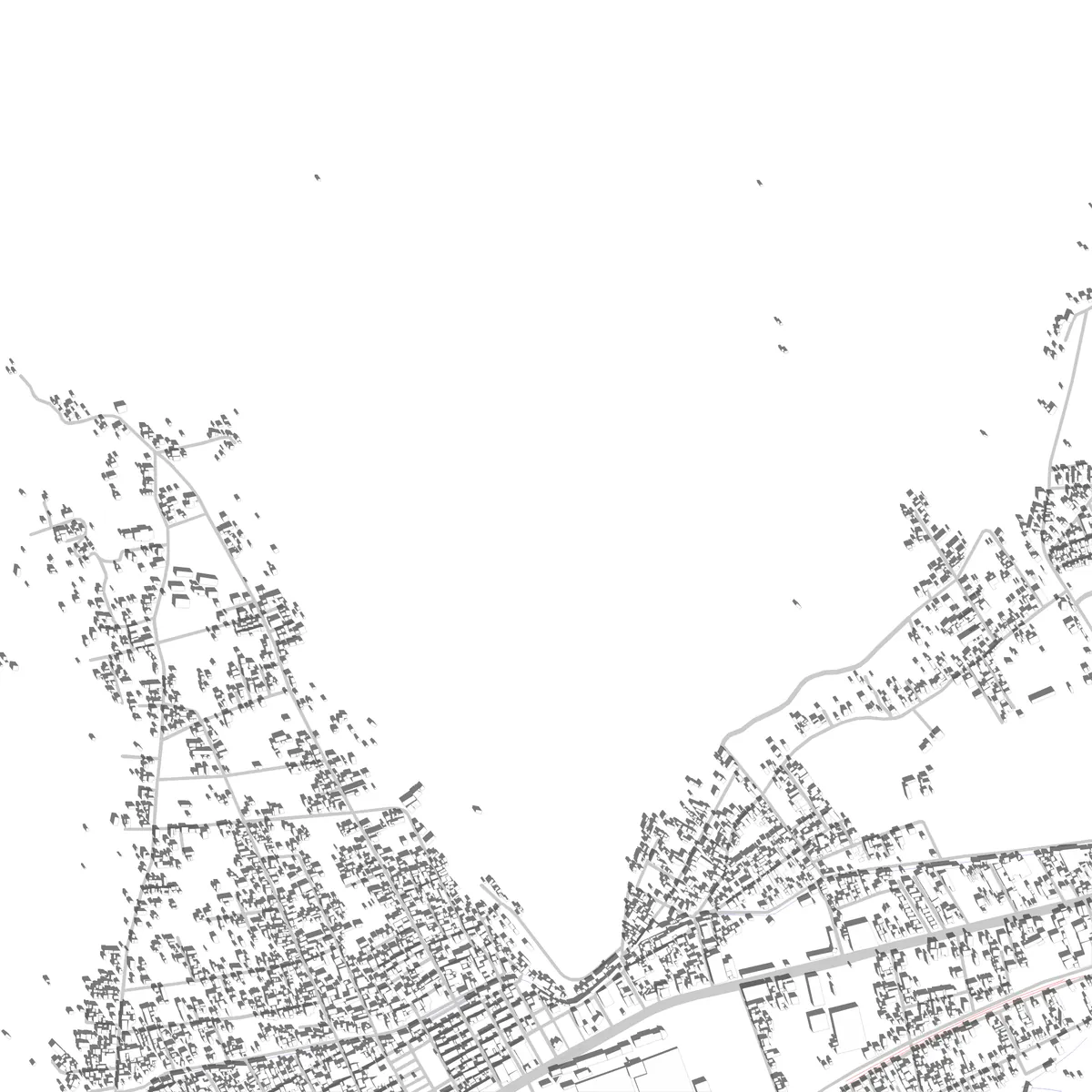 Río Blanco plano de situación (2.5 km)