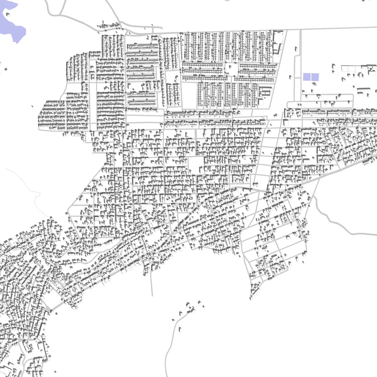 Rio Largo site plan (2.5 km)