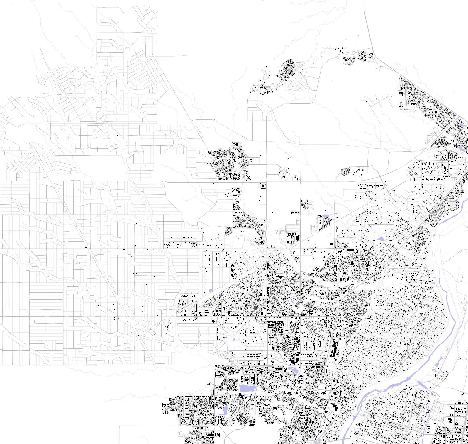 Rio Rancho Schwarzplan