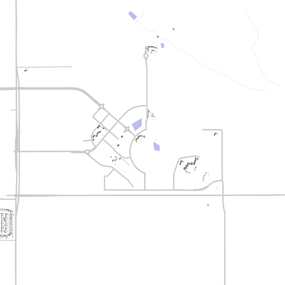 Rio Rancho Lageplan (2,5 km)
