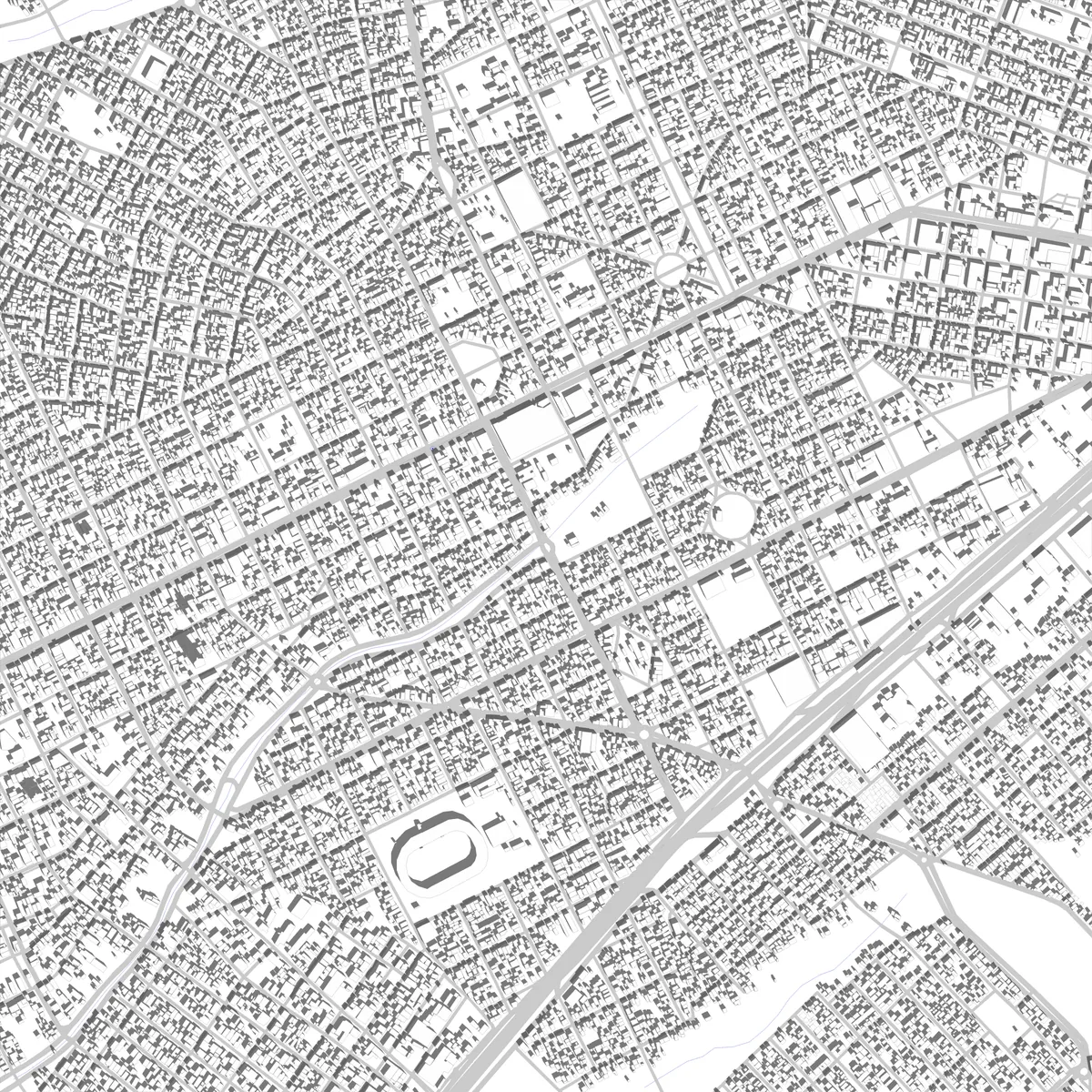 Rio Verde site plan (2.5 km)