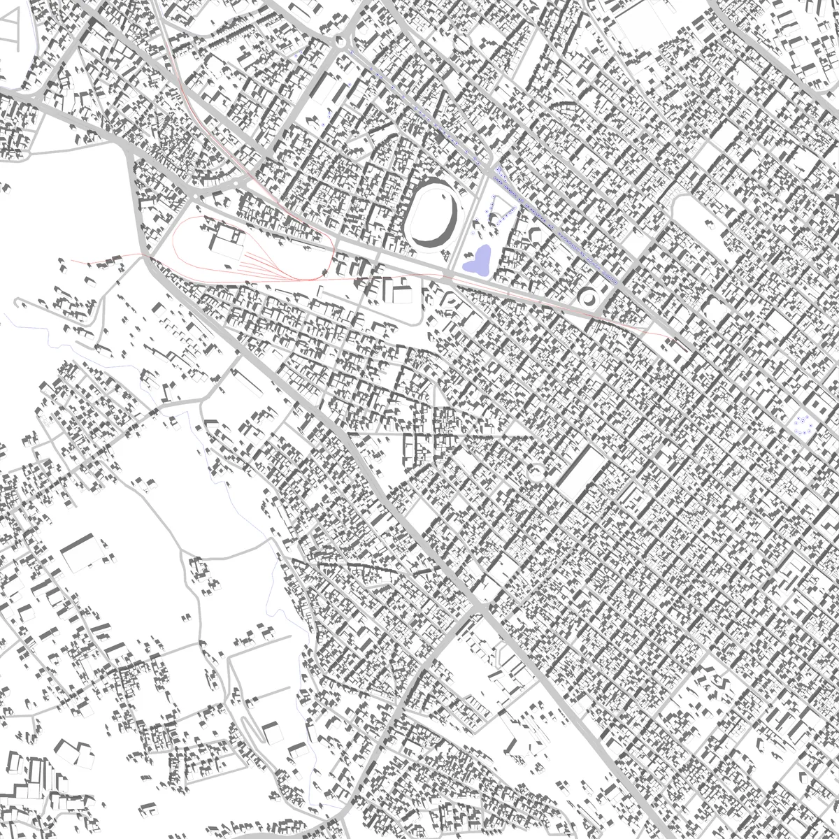 Riobamba plano de situación (2.5 km)