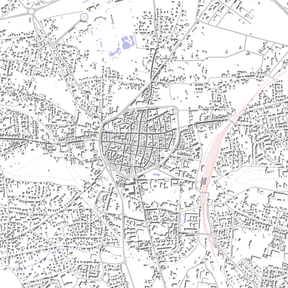 Riom site plan (2.5 km)
