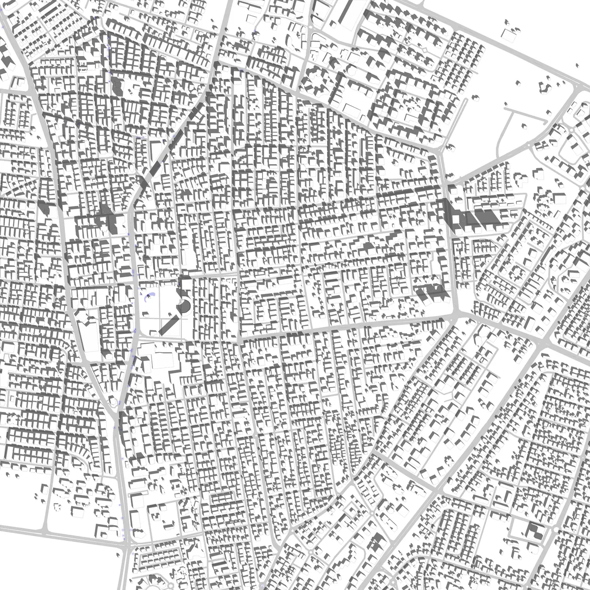 Rishon LeZion site plan (2.5 km)