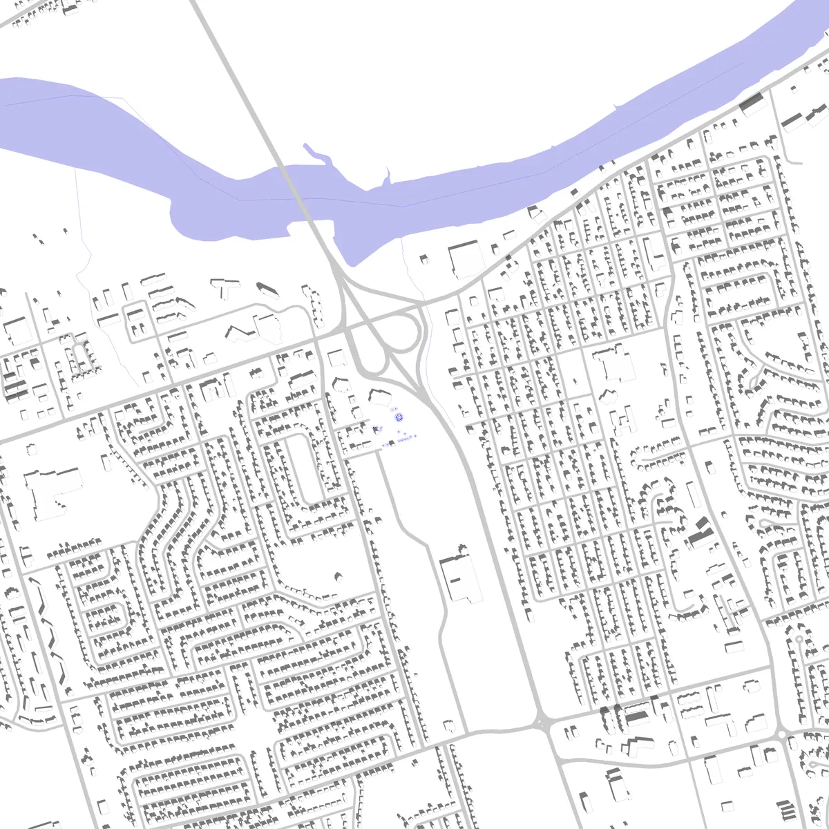 Riverview site plan (2.5 km)