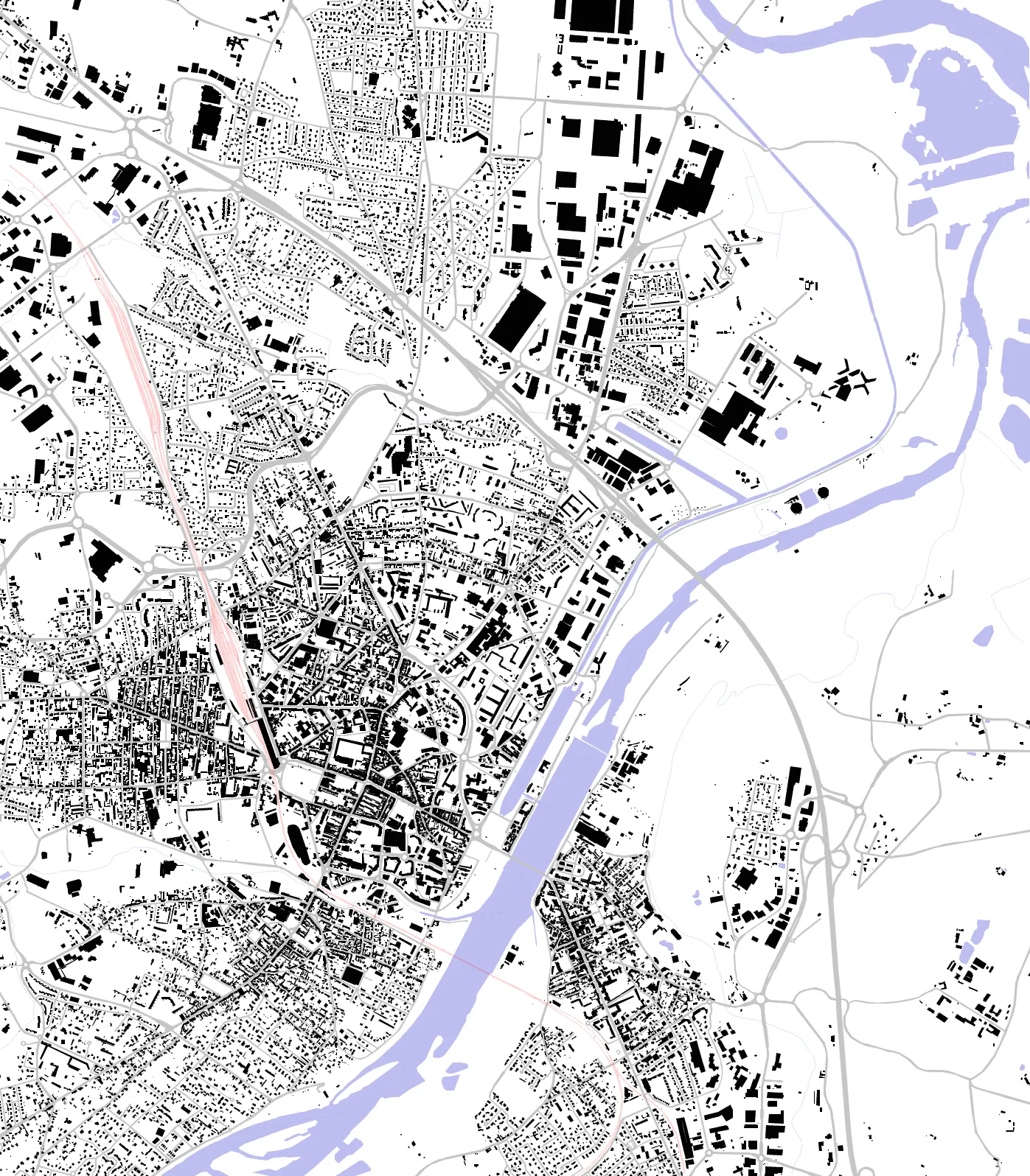 Roanne figure ground plan