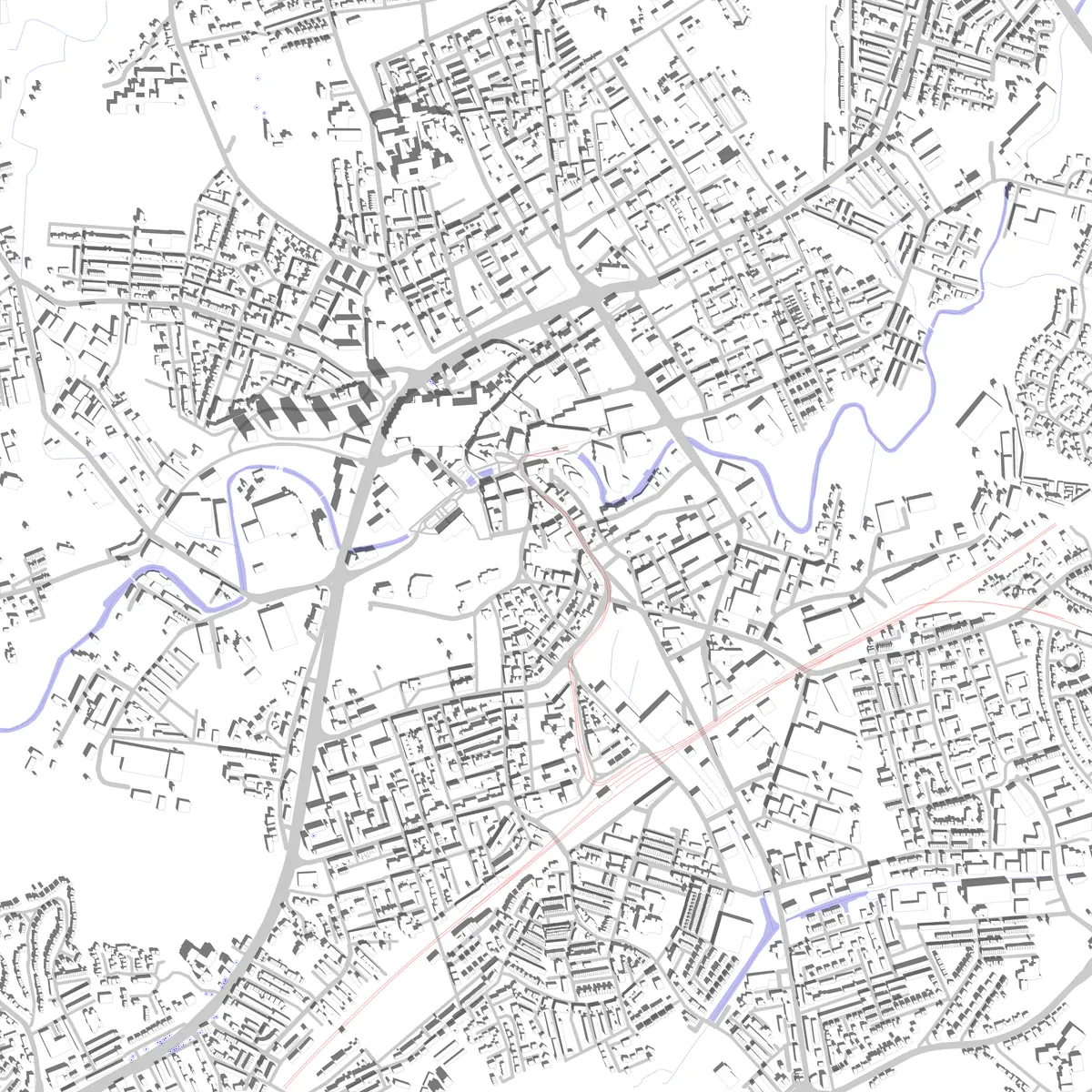 Rochdale site plan (2.5 km)