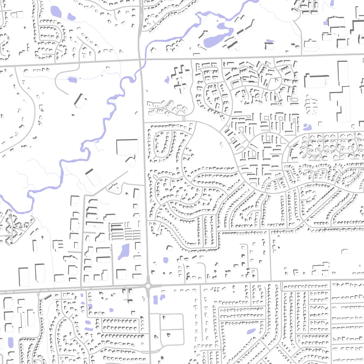 Rochester Hills site plan (2.5 km)