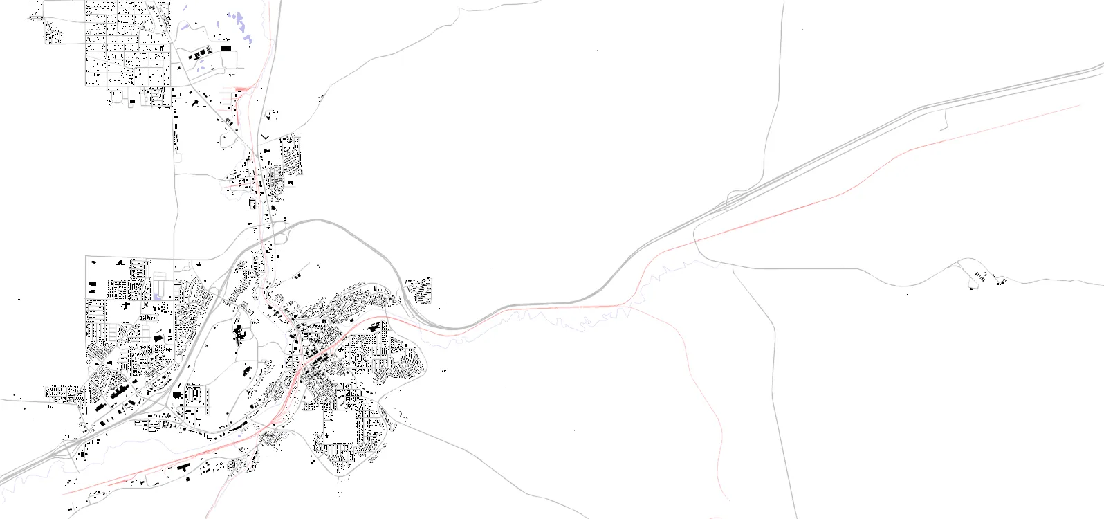 Rock Springs figure ground plan