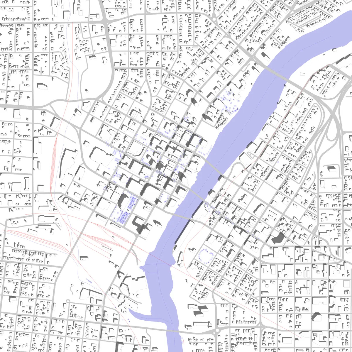 Rockford site plan (2.5 km)