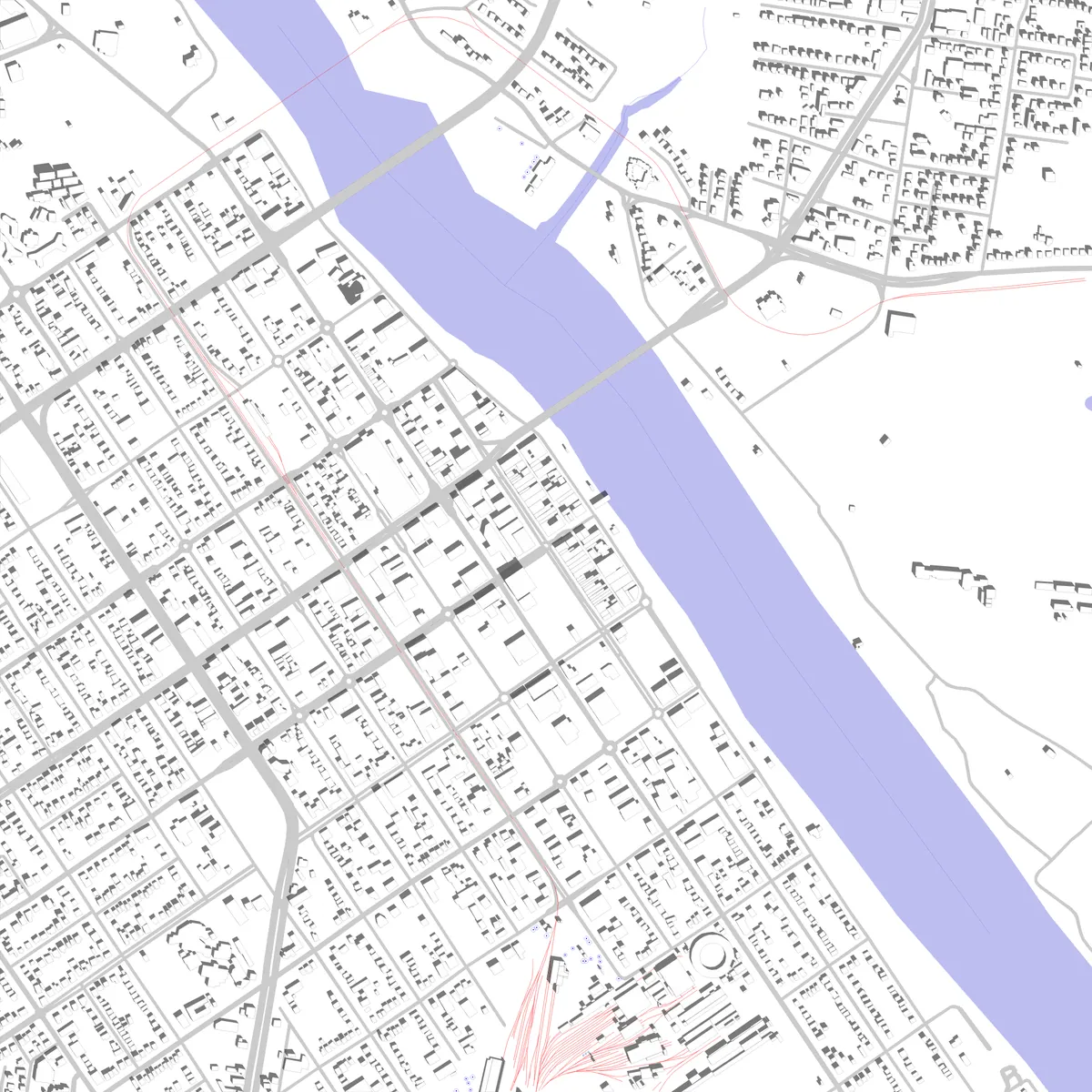 Rockhampton site plan (2.5 km)