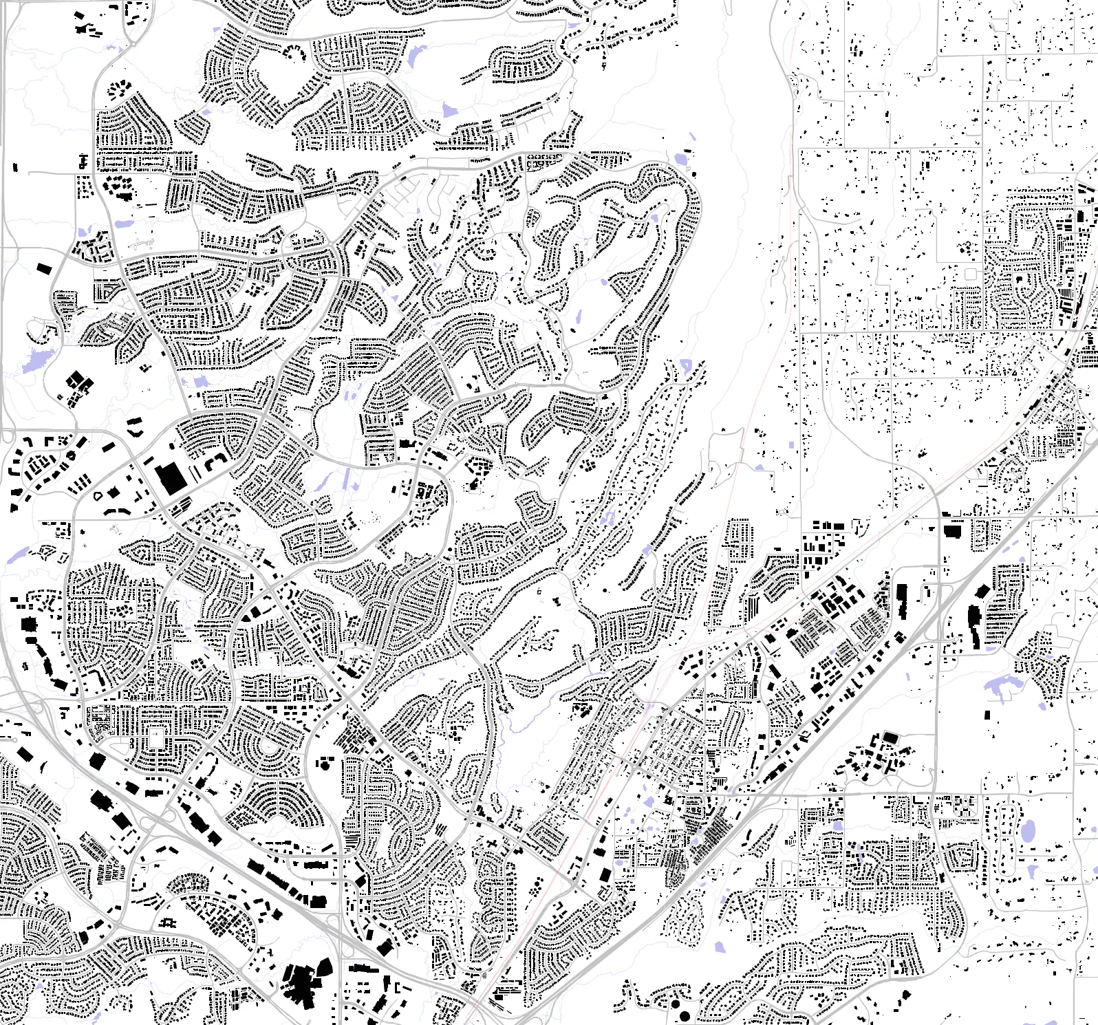 Rocklin figure ground plan