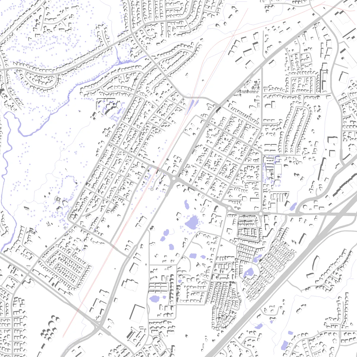 Rocklin site plan (2.5 km)