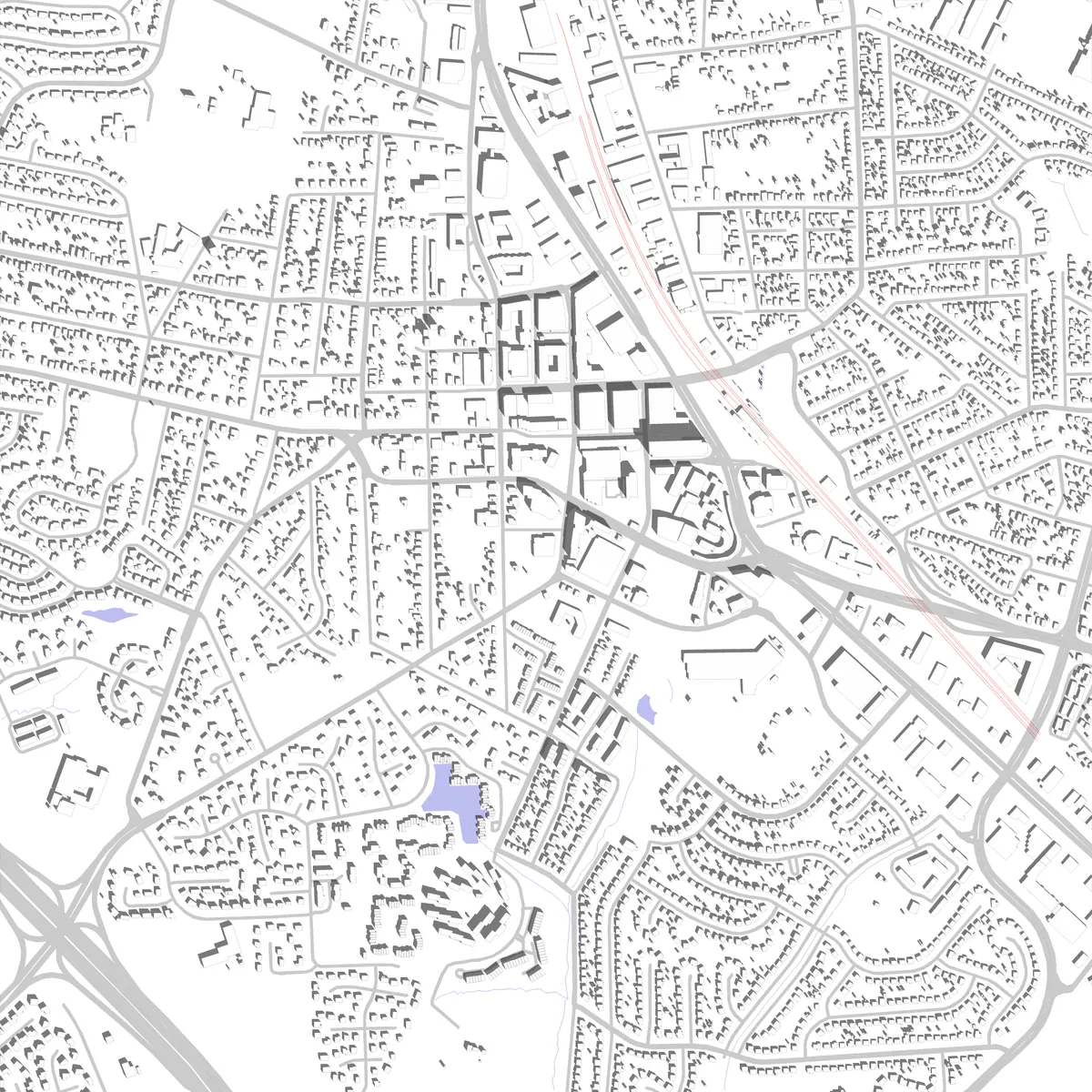 Rockville site plan (2.5 km)
