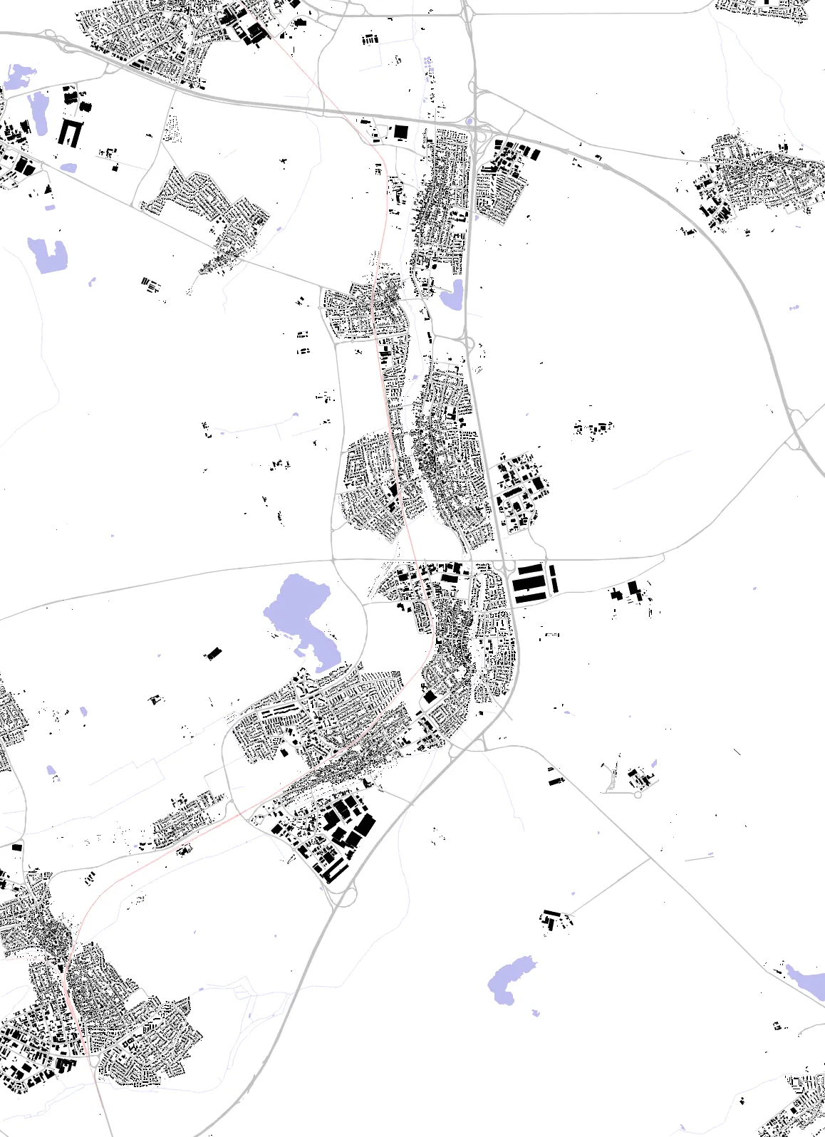 Rodgau figure ground plan