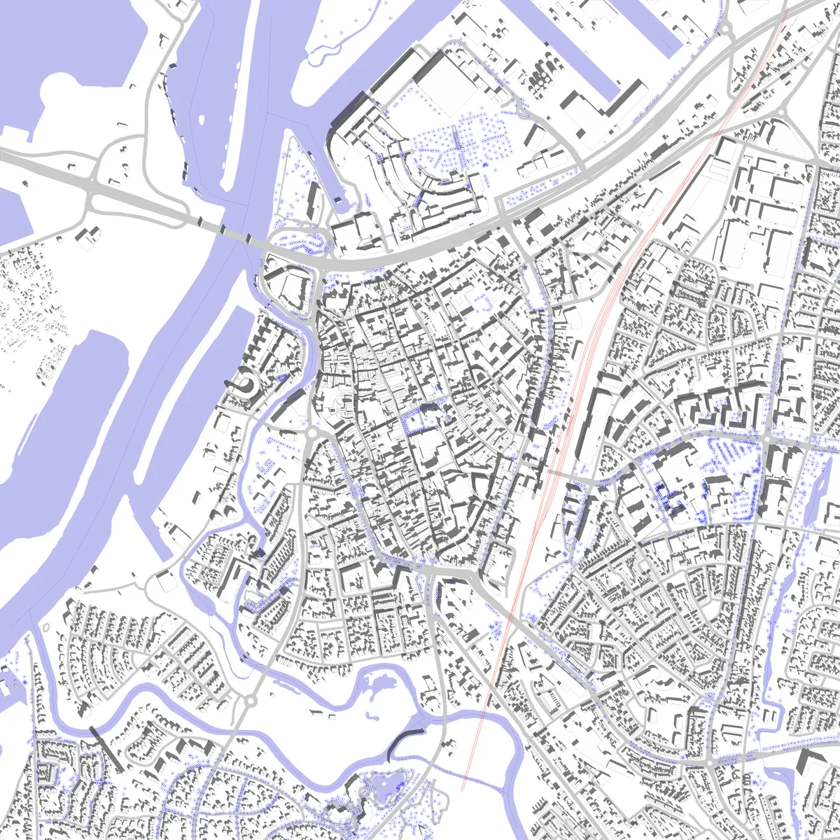 Roermond site plan (2.5 km)