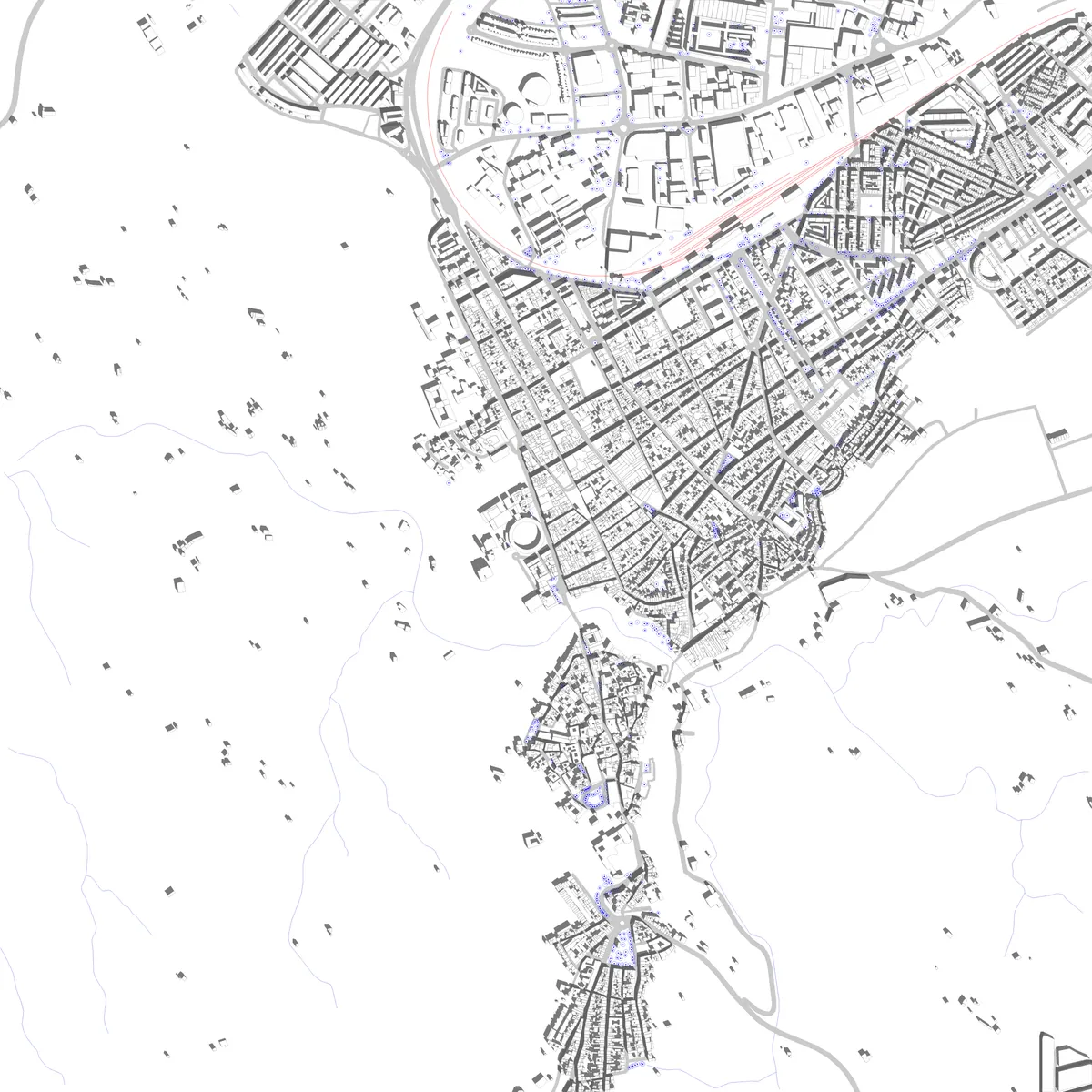 Ronda site plan (2.5 km)