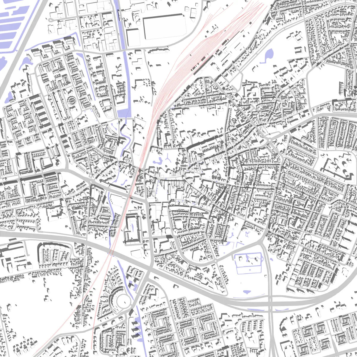Roosendaal site plan (2.5 km)
