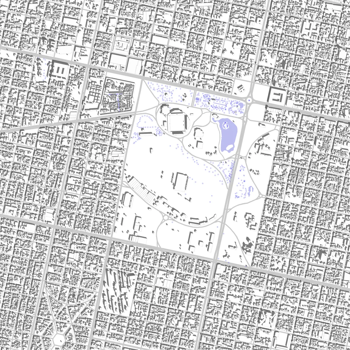 Rosario plano de situación (2.5 km)