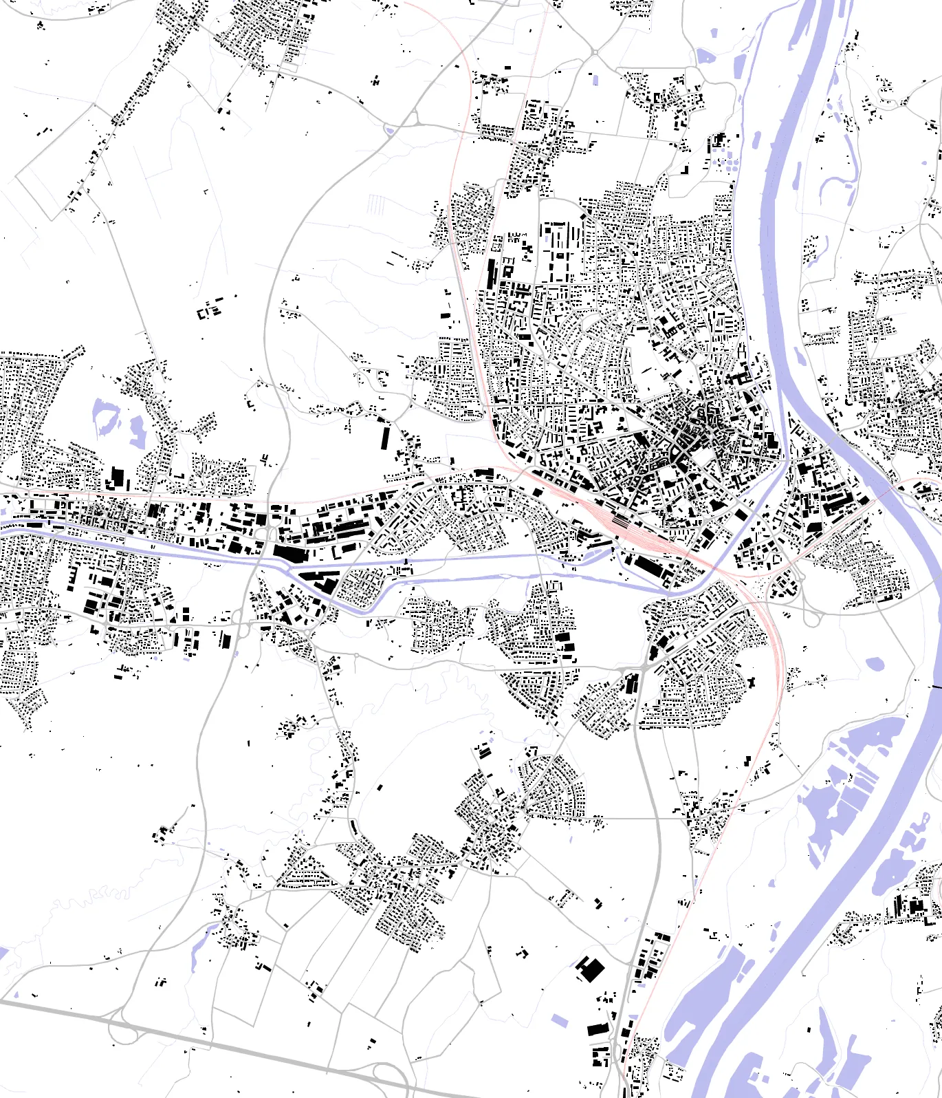 Rosenheim Schwarzplan