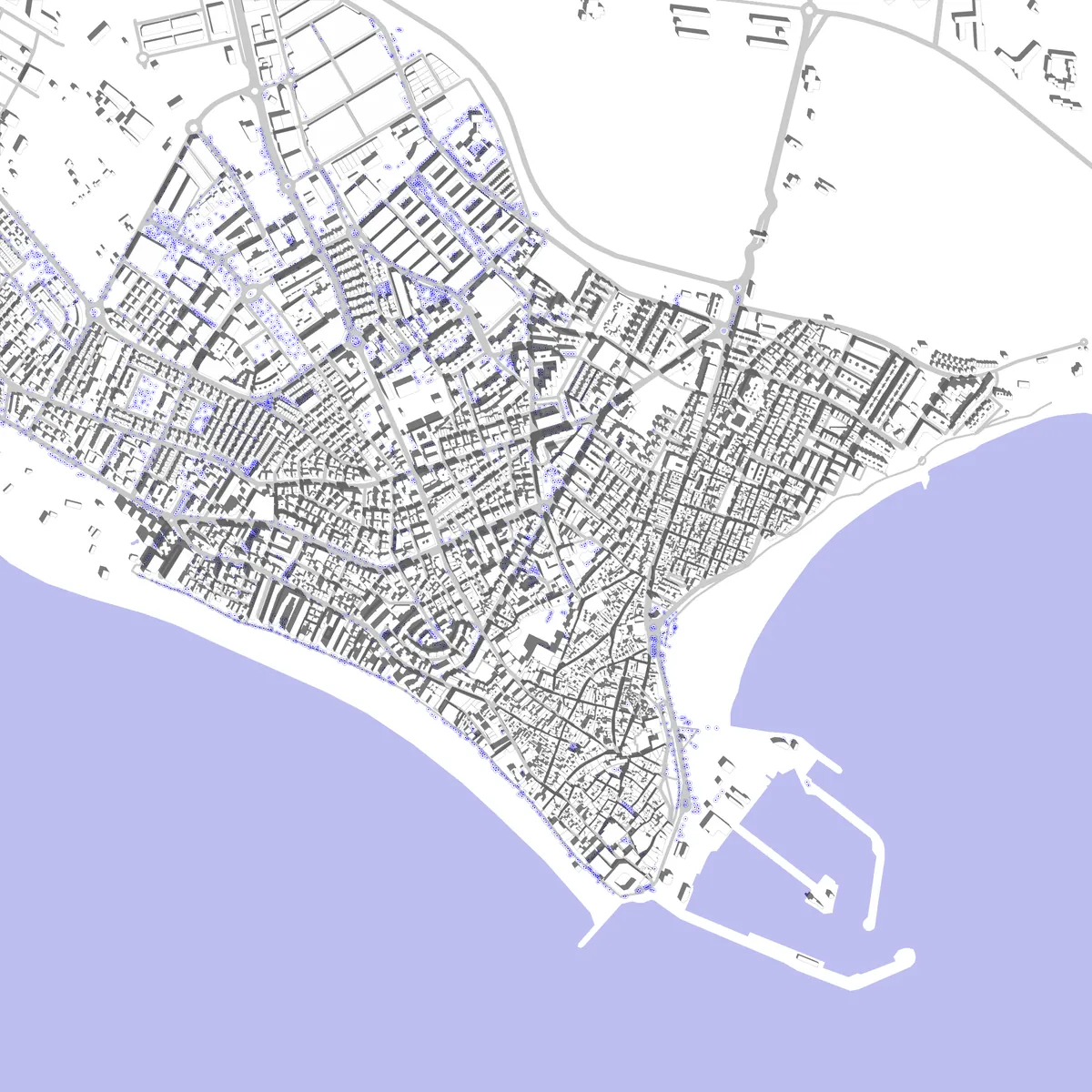 Rota site plan (2.5 km)