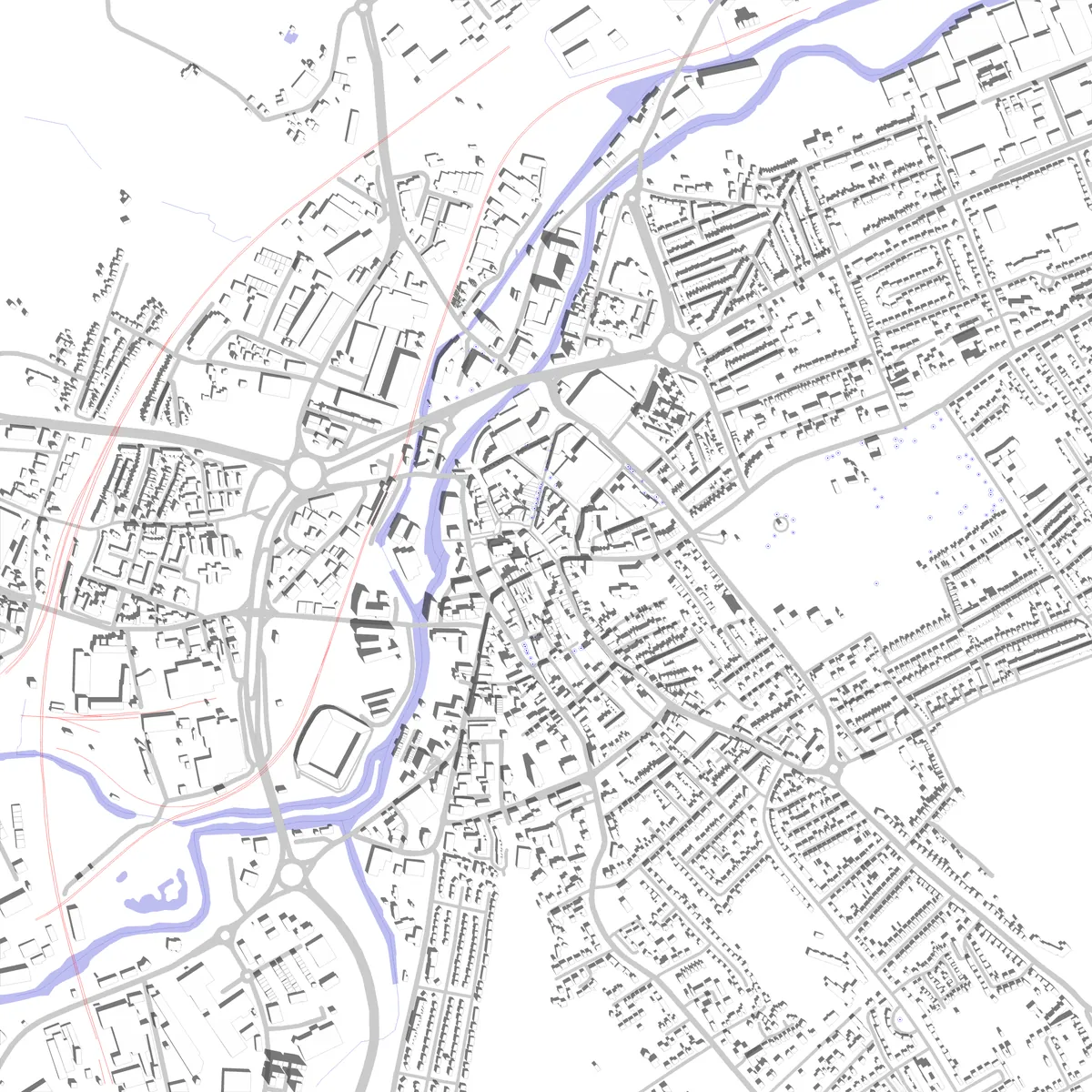 Rotherham site plan (2.5 km)
