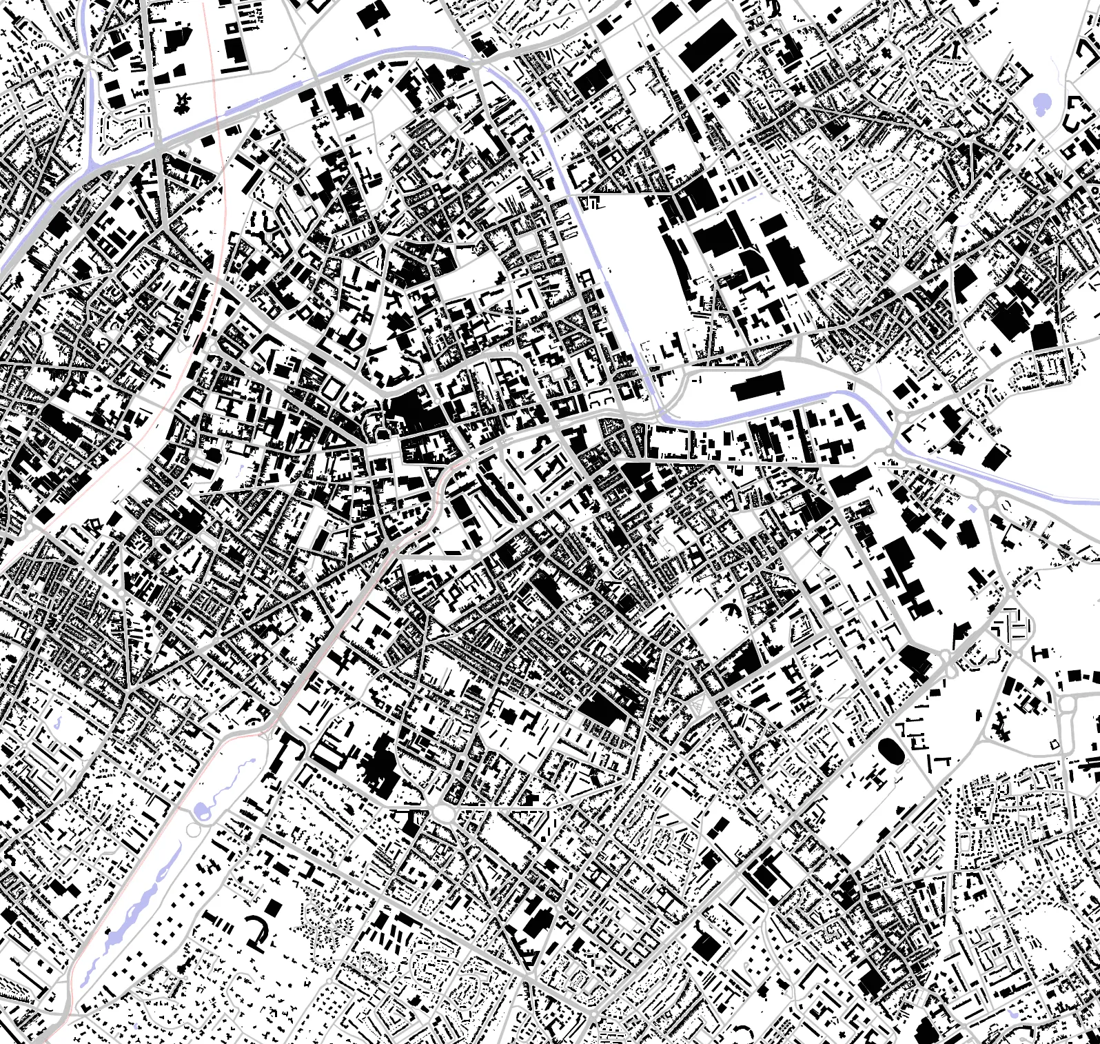 Roubaix plan de masse