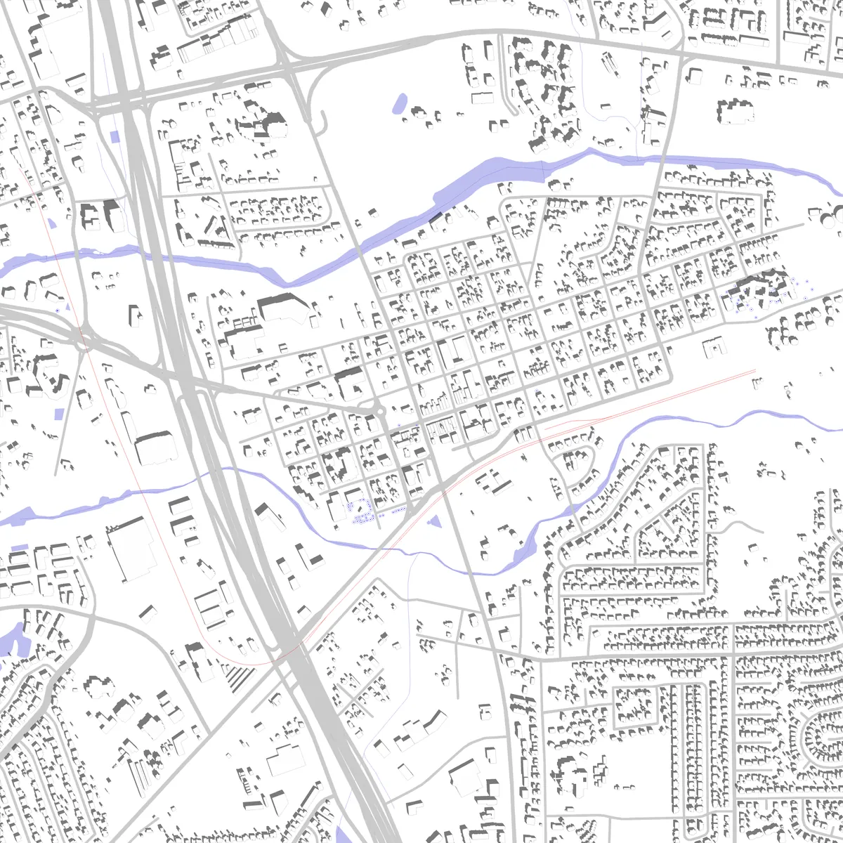 Round Rock site plan (2.5 km)