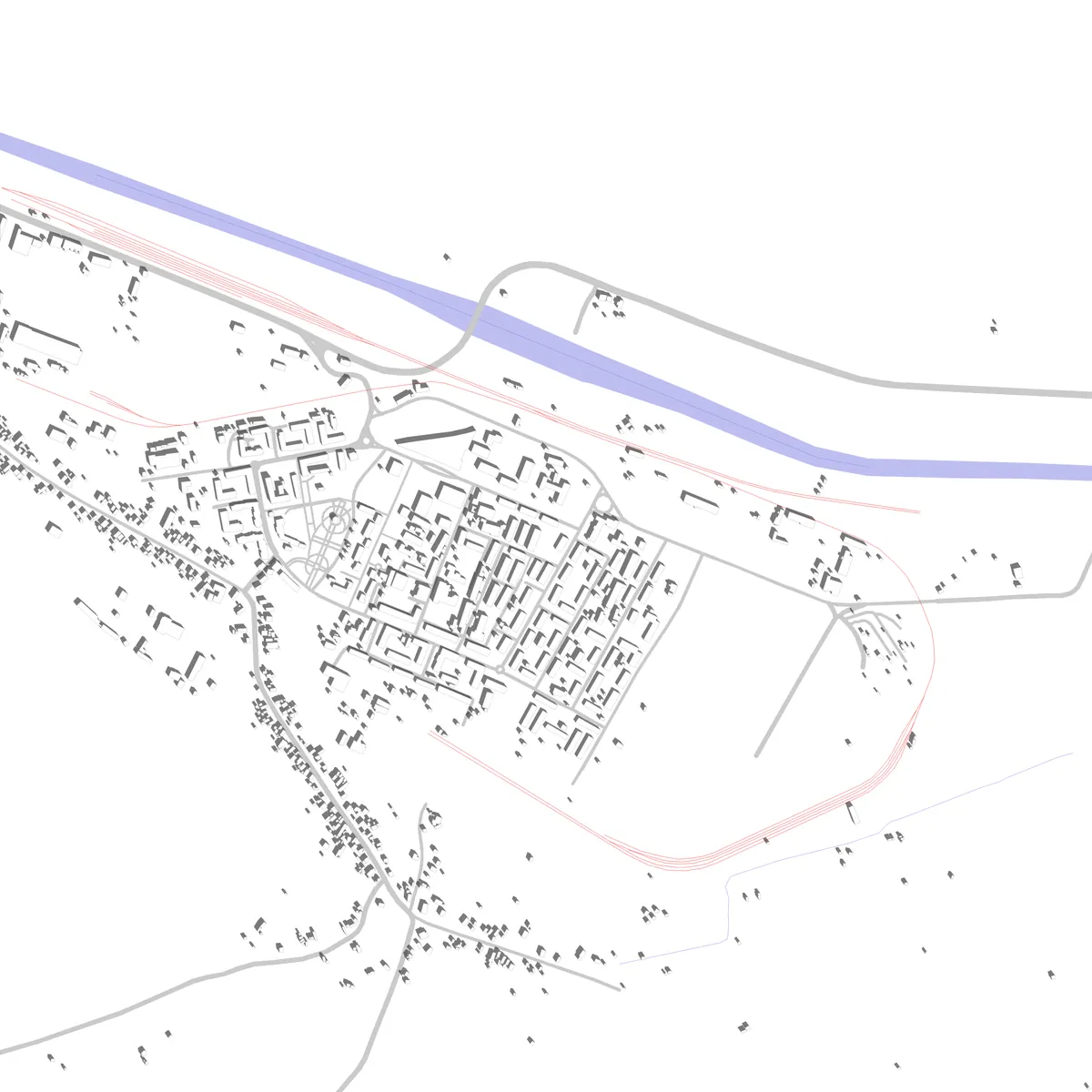 Rovinari site plan (2.5 km)