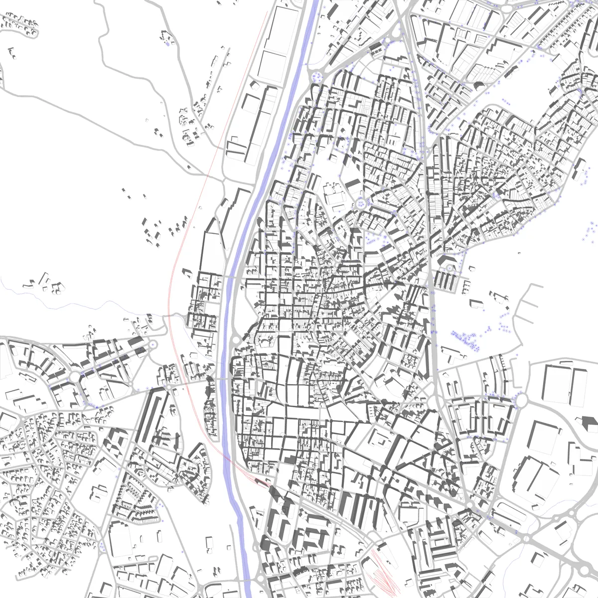 Rubí site plan (2.5 km)
