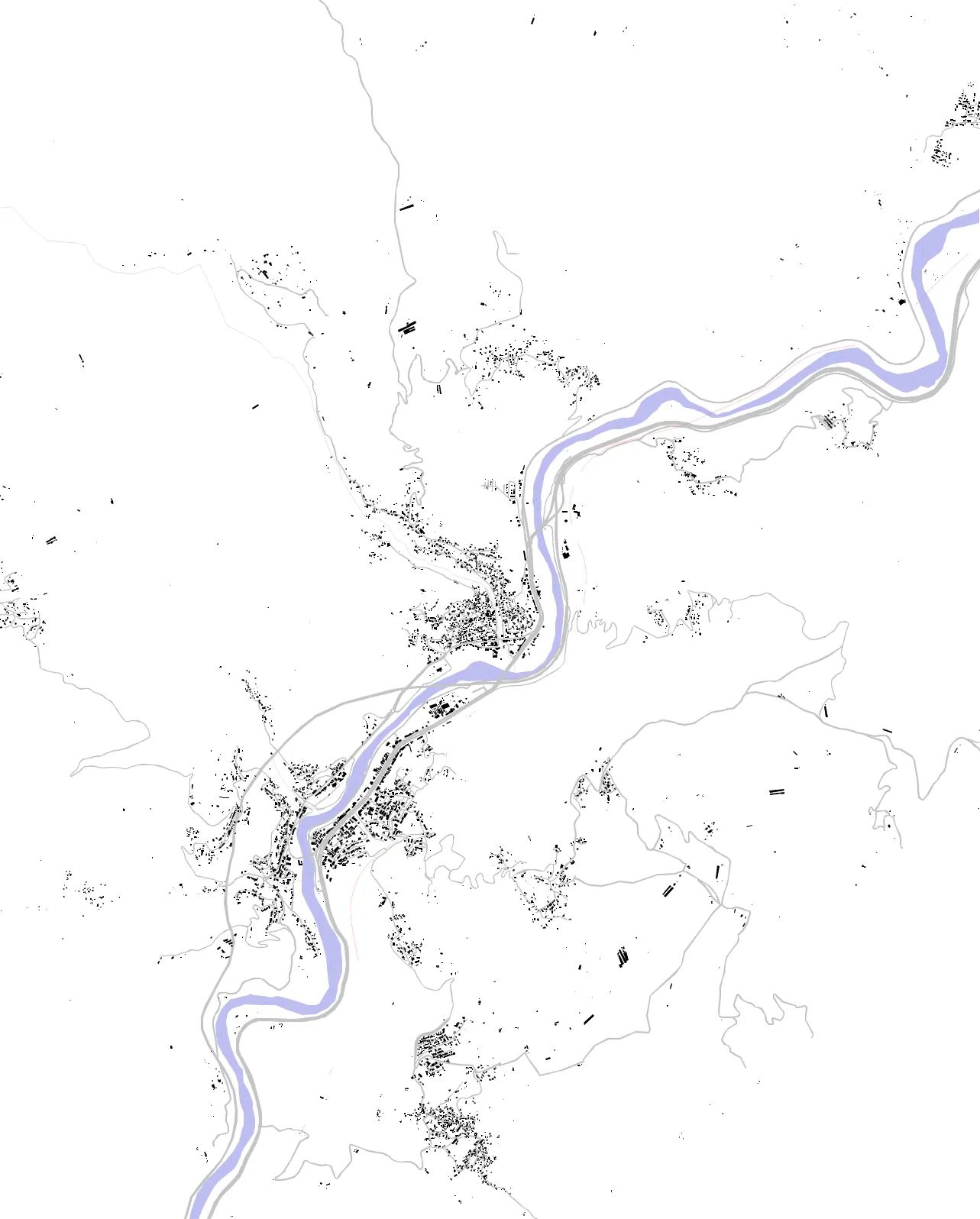 Rudbar figure ground plan