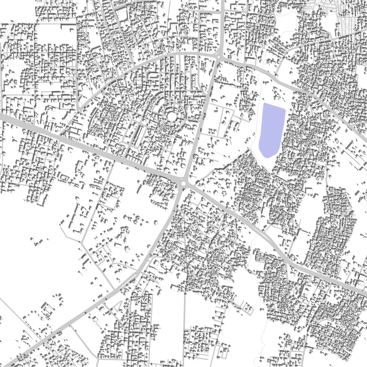 Rudrapur site plan (2.5 km)
