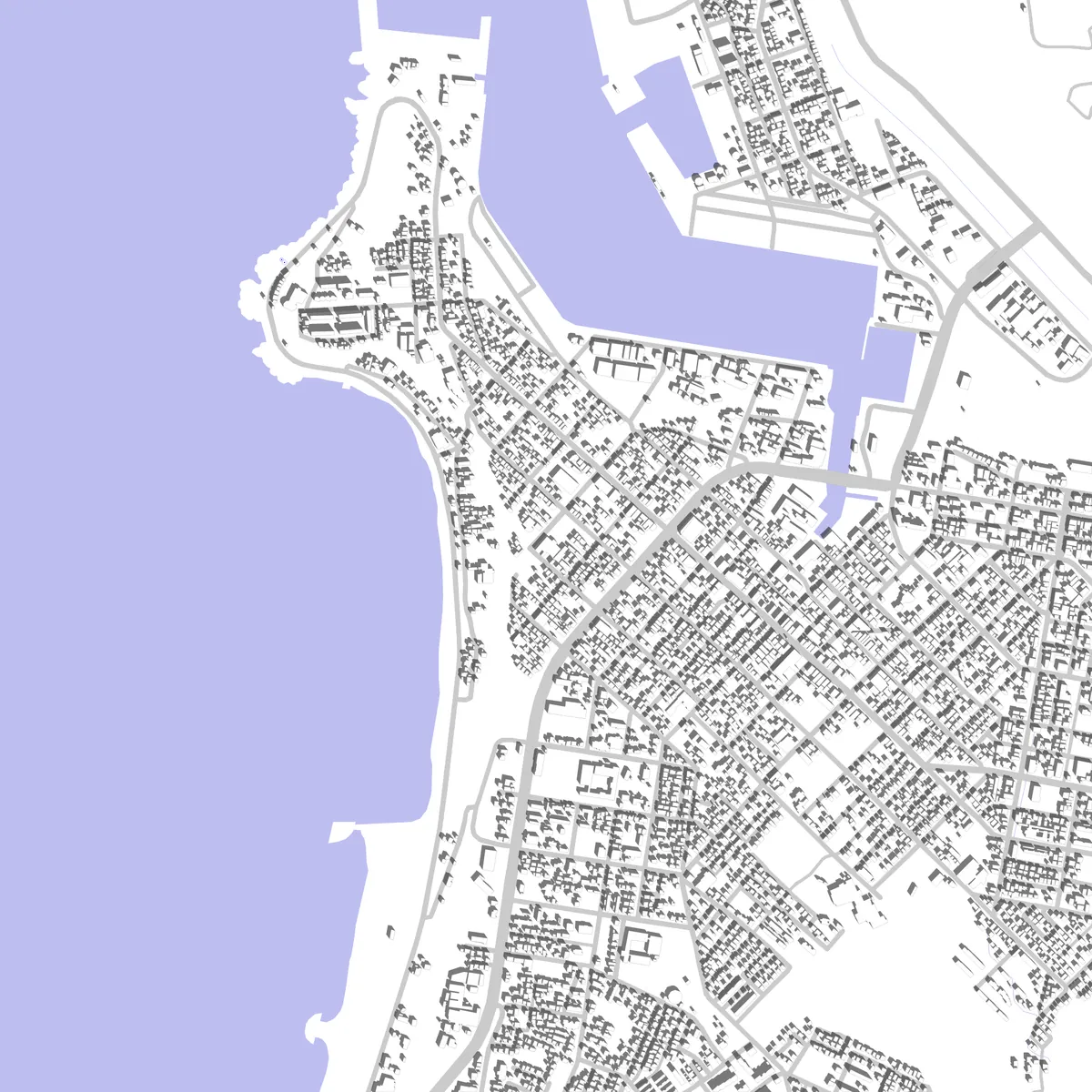 留萌 敷地図 (2.5 km)