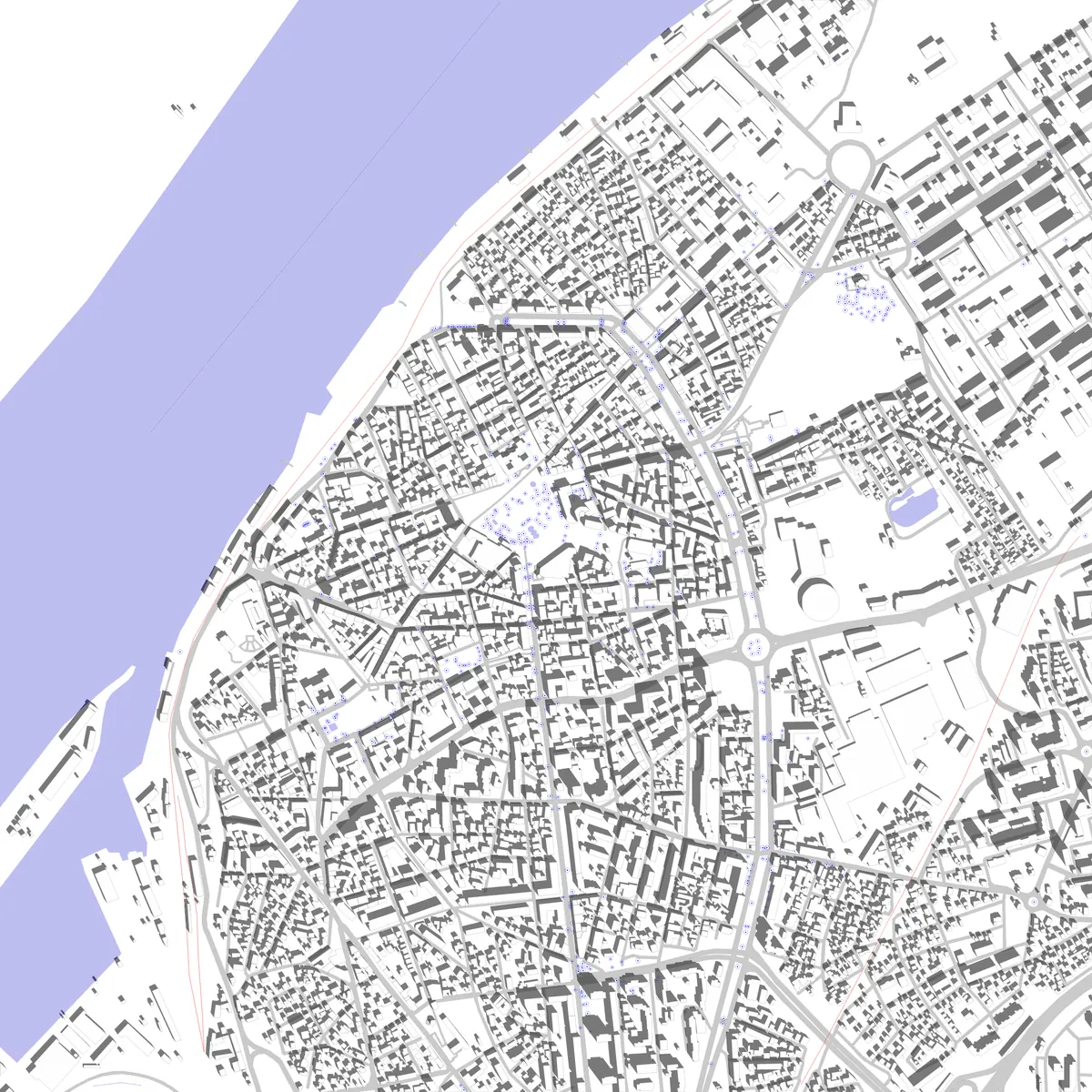 Ruse site plan (2.5 km)