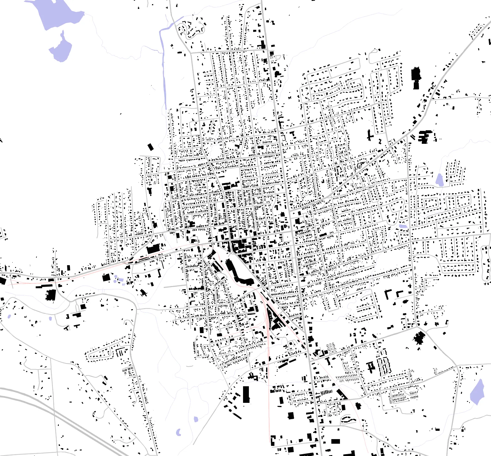 Rutland figure ground plan
