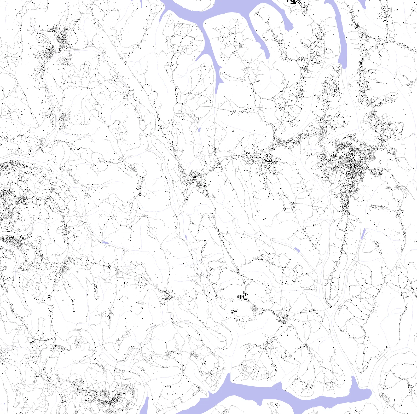 Rwamagana figure ground plan