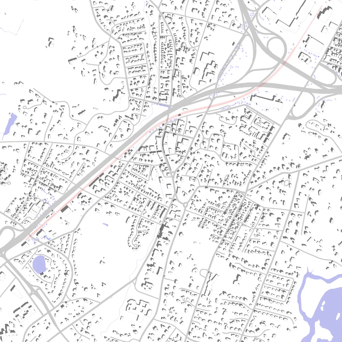 Rye site plan (2.5 km)